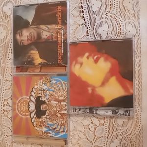 Three Jimi Hendrix CDs
